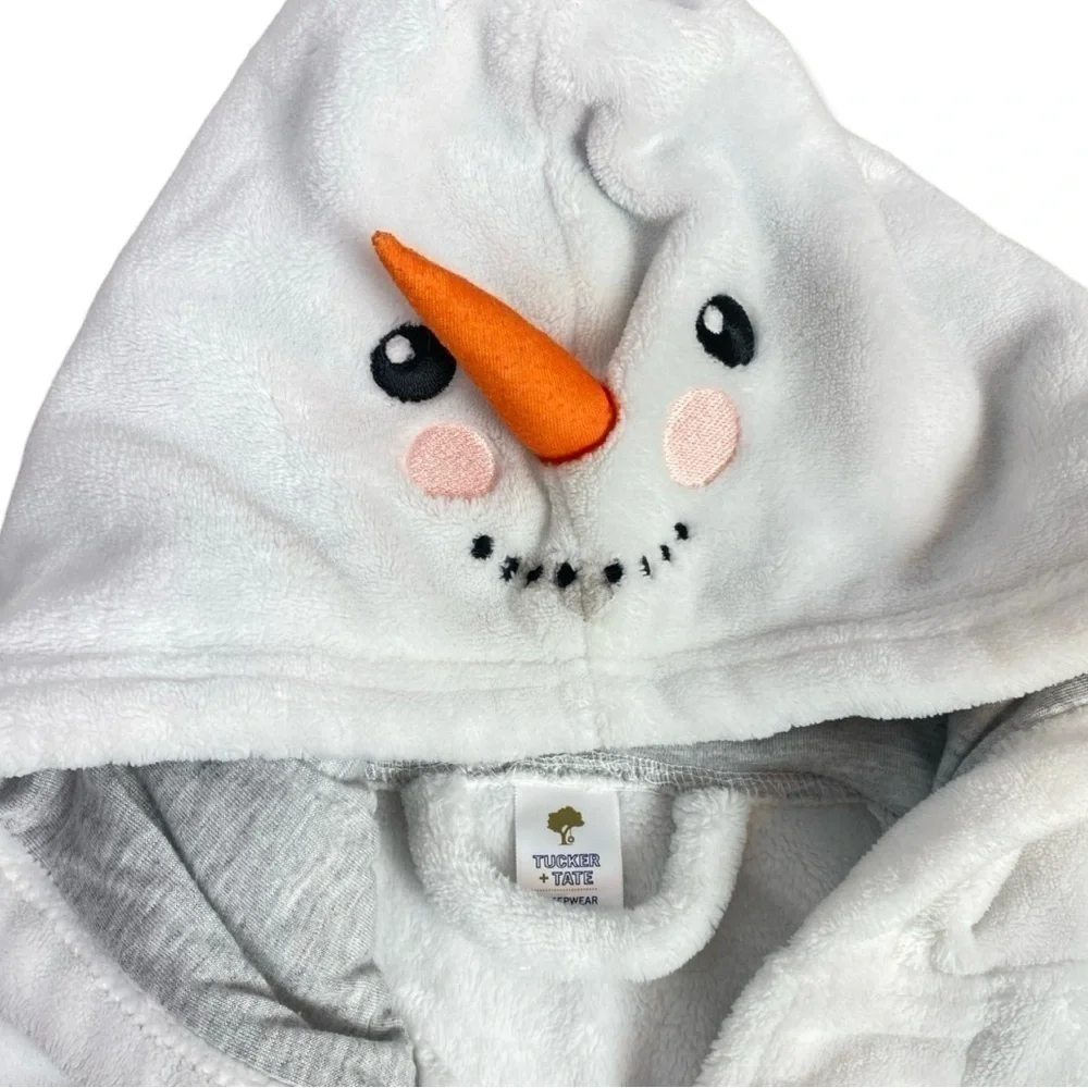 ⭐️TUCKER + TATE Snowman Kids Robe